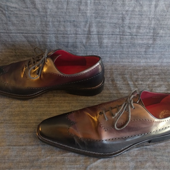 Designer Mezlan Roselli Two-toned Wingtips 13M
